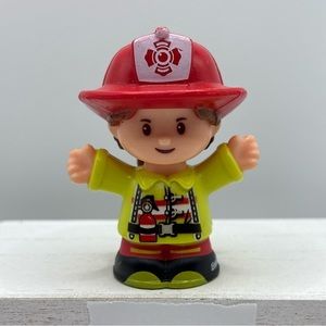 Mattel 2016 Fisher Price Little People Helping Others Firefighter Erika